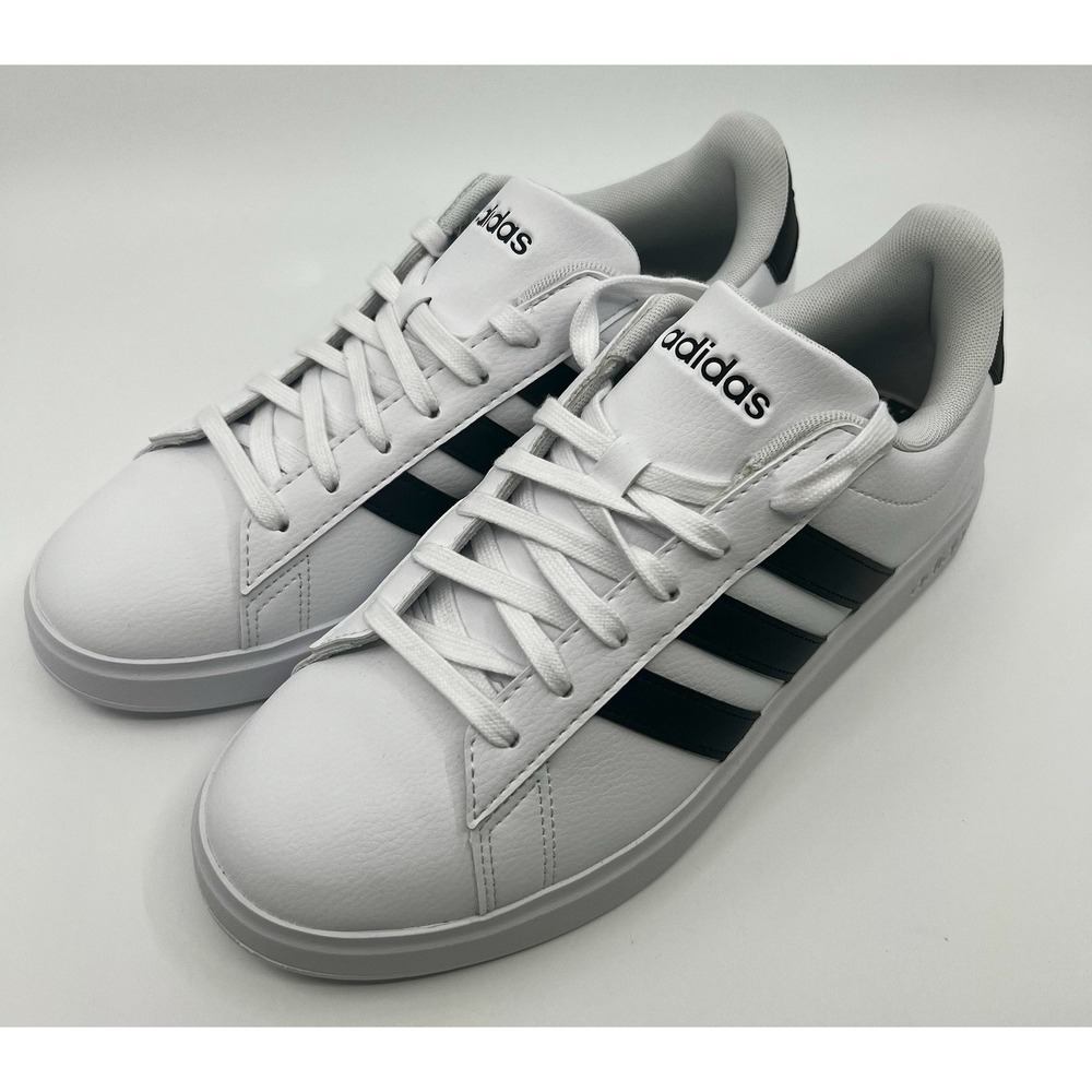 Adidas Shoes Women's Lace Up Grand Court Cloudfoam Comfort Low Top New Unworn